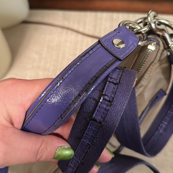 Coach poppy signature crossbody/shoulder bag - Picture 7 of 11